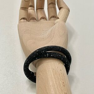Swarovski Black Wrap Bracelet
